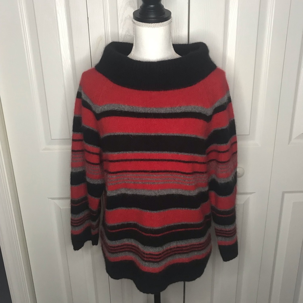Rafaella Angora Rabbit Hair Lambswool Sweater Vintage